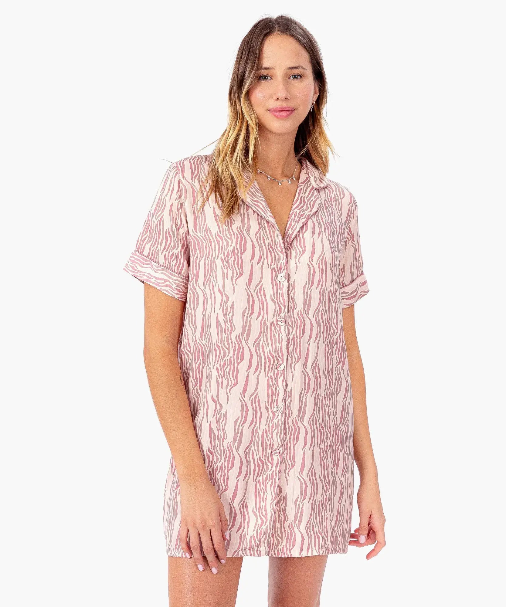 Fashion camisa de dormir