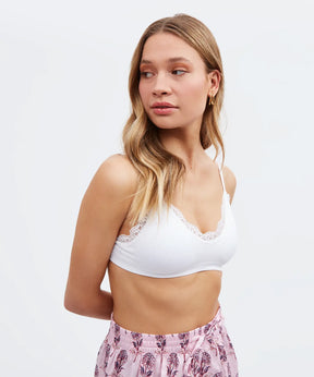 Bralette Rib Encaje