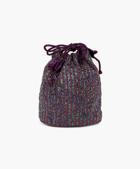 Cartera Bandolera Bucket Mostacillas