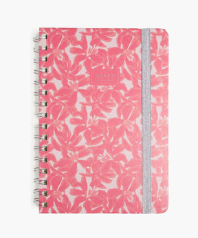 Cuaderno Flores Mediano Cuadriculado