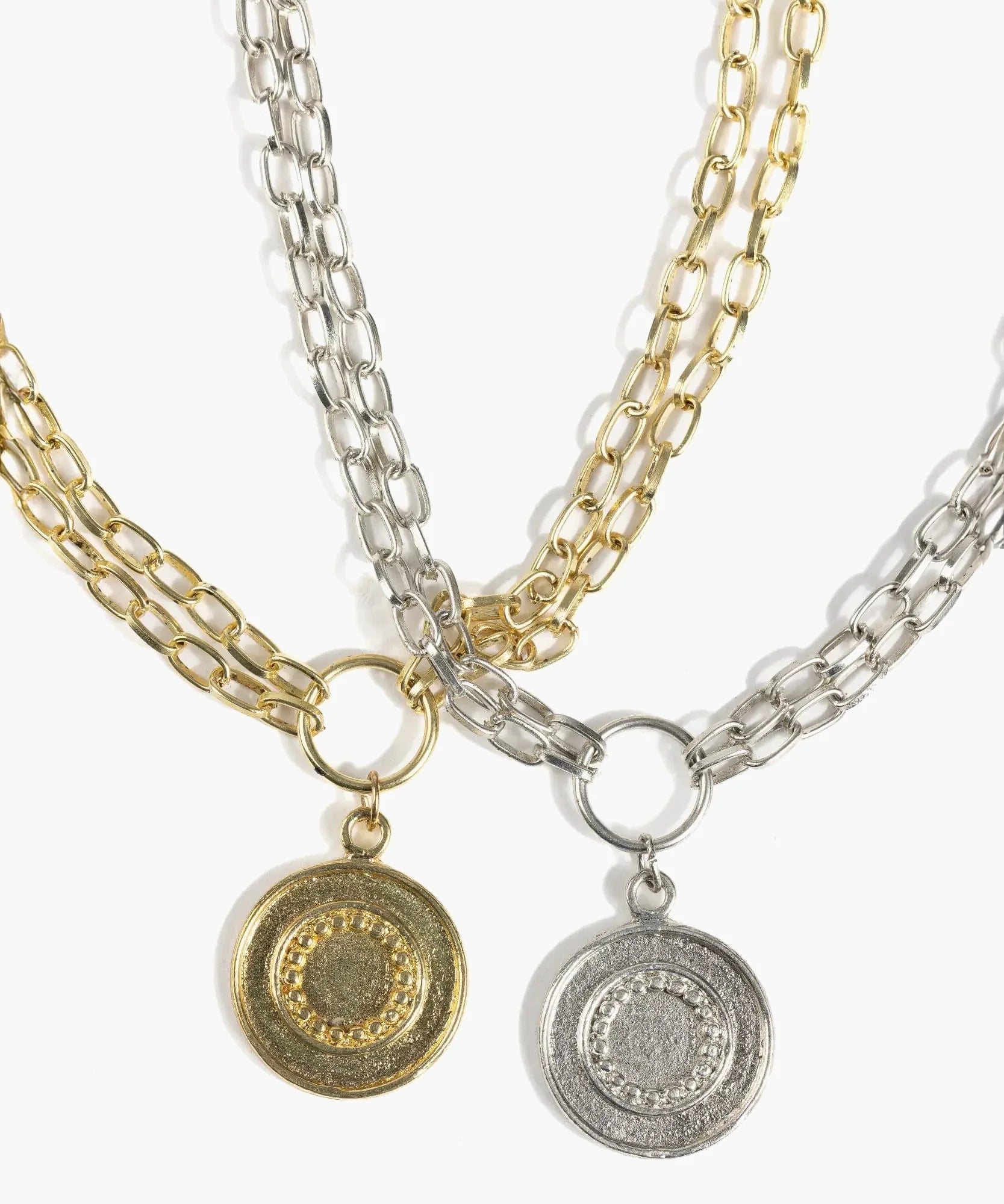 Collar Moneda Grande Boho