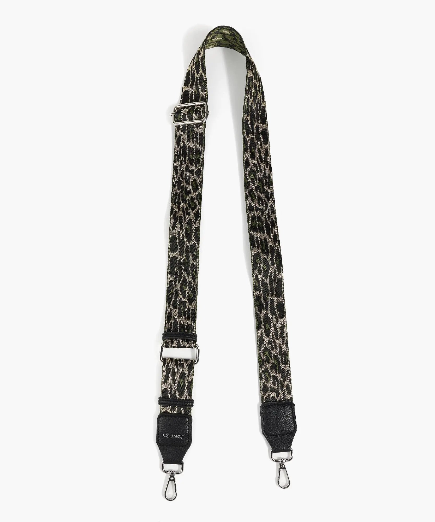 Correa Strap Cartera Animal Print Lurex