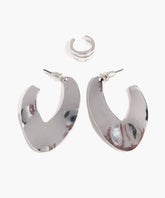 Set Aros Irregulares Con Cuff