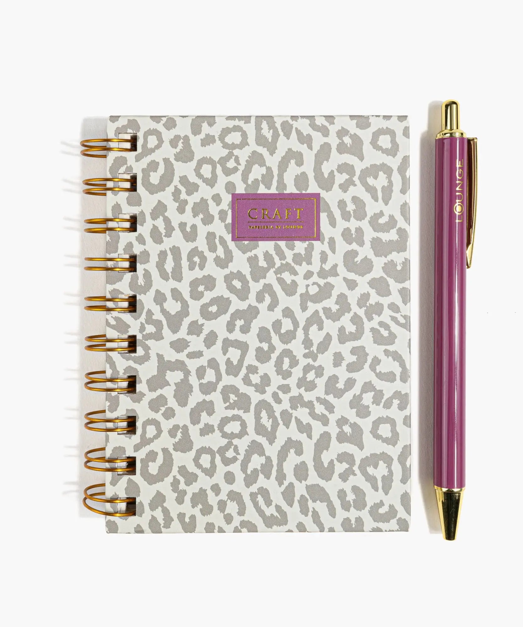 Set Cuaderno Y Lápiz Animal Print