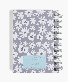 Set Cuaderno Y Lápiz Flores