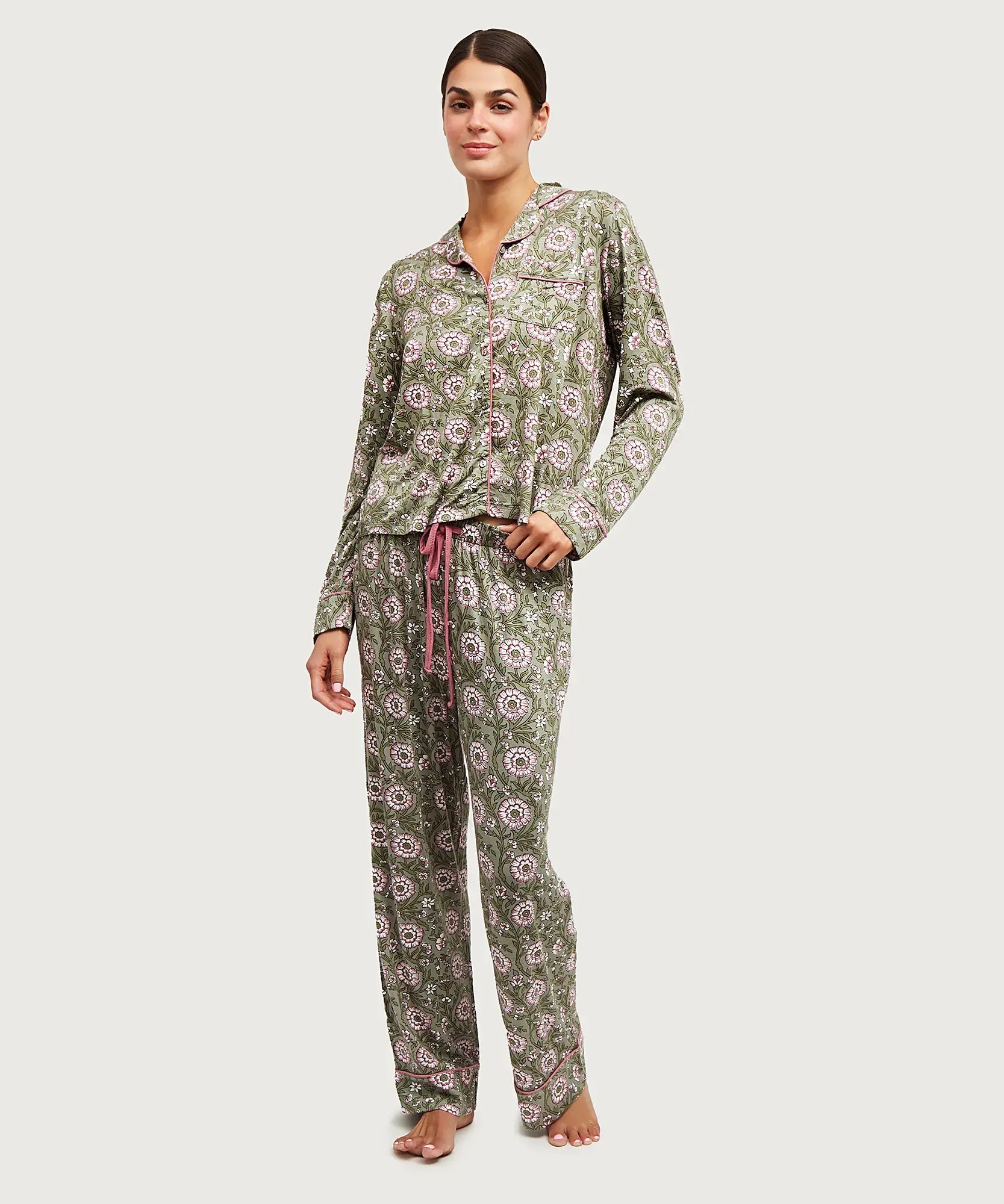 Set Pijama Flores Dreamy