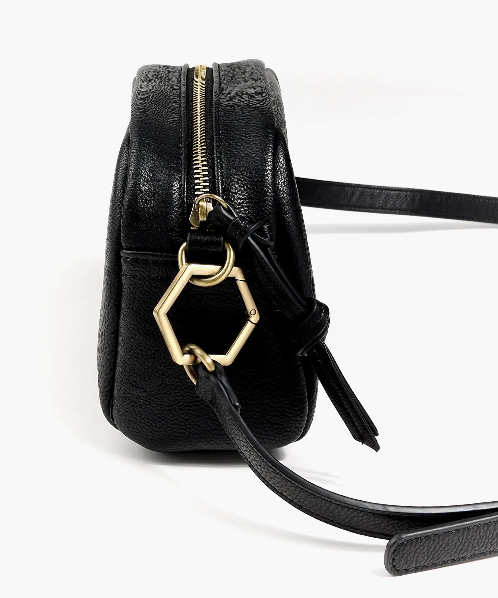 Cartera Bandolera Hebilla Hexagonal