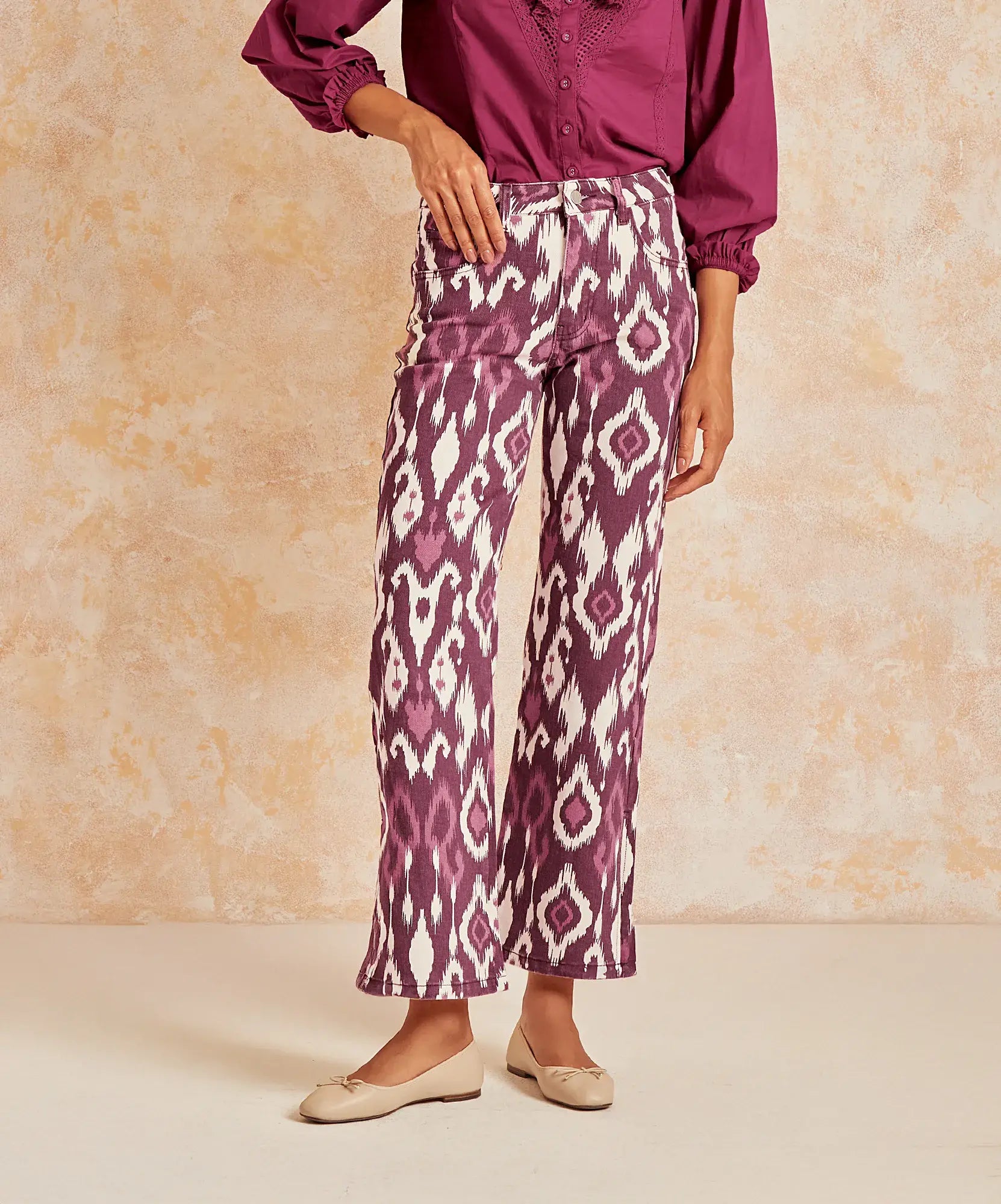 Pantalón Estampado Boho