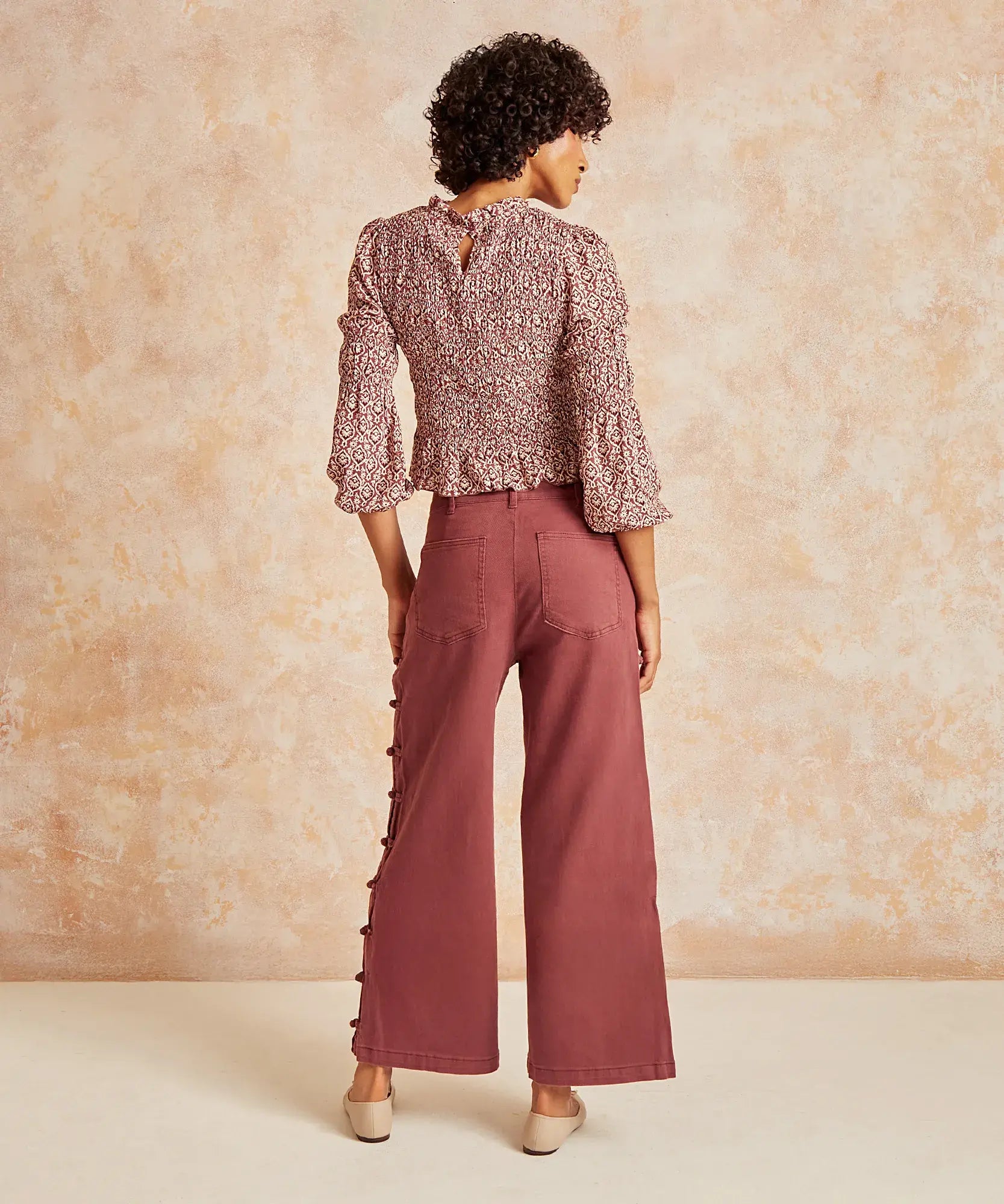 Pantalón Nudos Boho