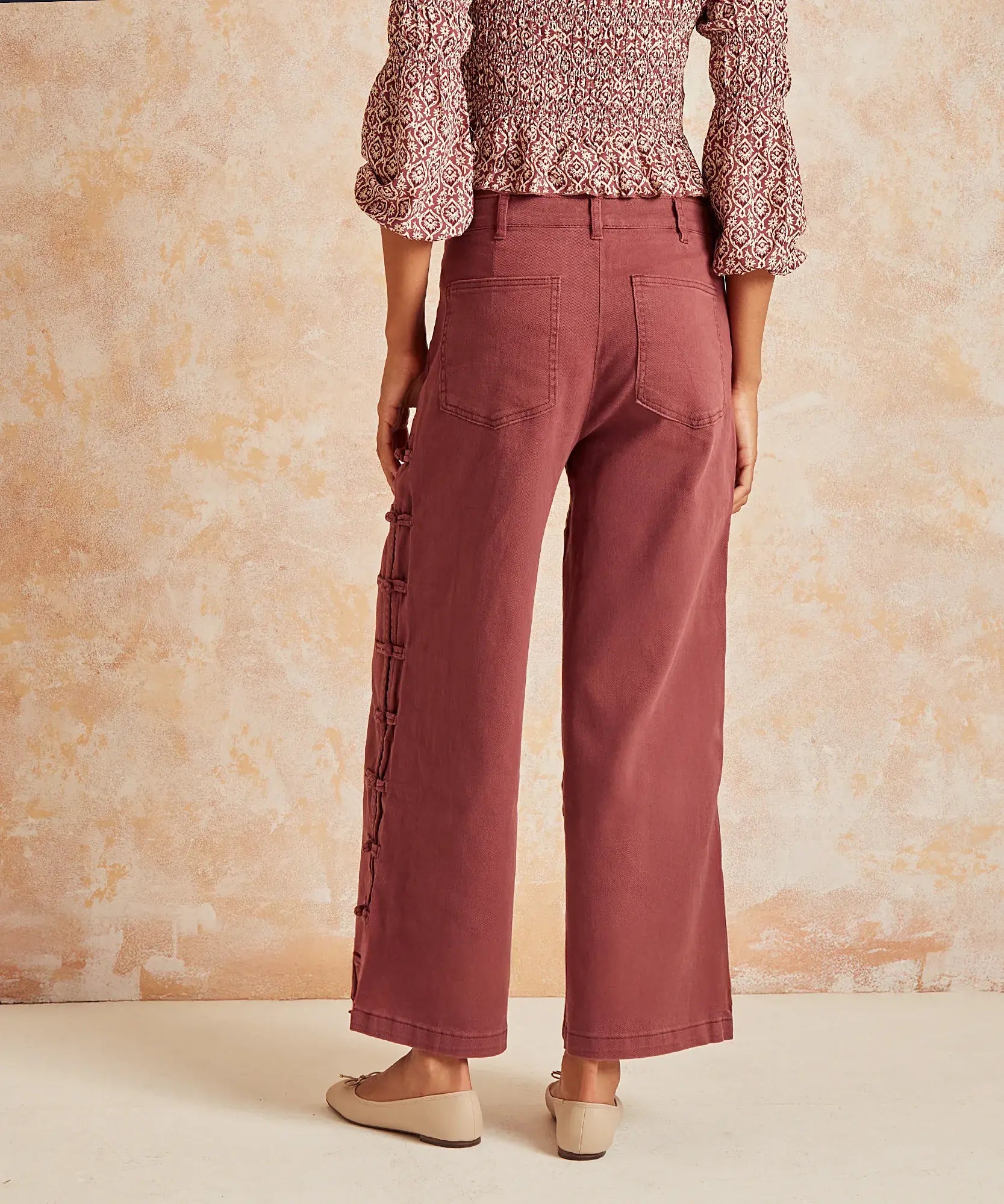 Pantalón Nudos Boho