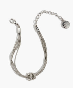 Pulsera Cadenas Y Argollas Stras