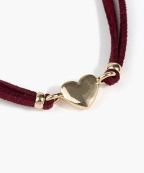 Pulsera Cuerito Corazón