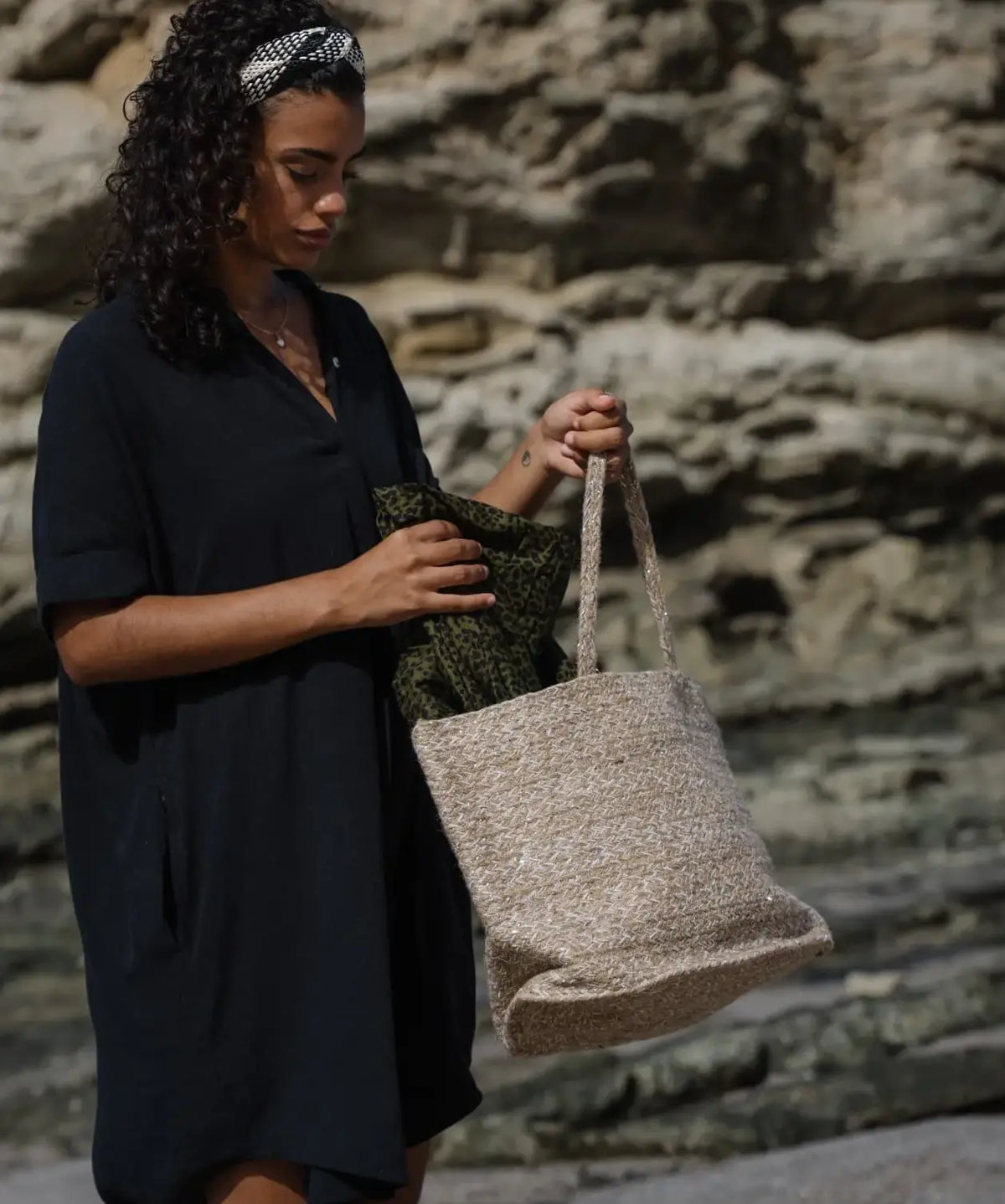 Bolso De Playa Yute Paradiso